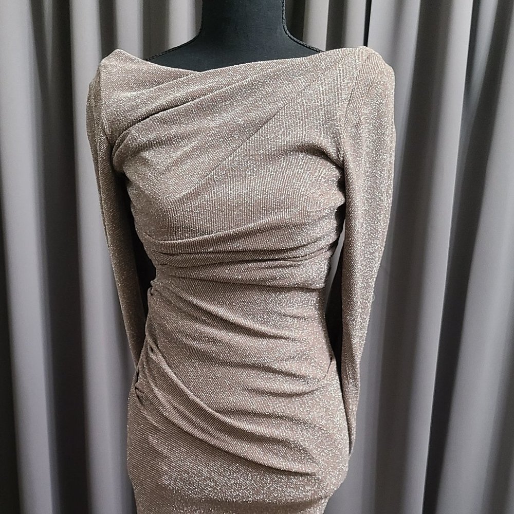 Elegant Evening Cape Dress